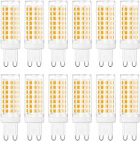 img 4 attached to Upgrade Your Lighting With SumVibe'S G9 LED Bulbs - 6W/60W Replacement With 540LM And Warm White 3000K, AC110-130V G9 Base, Non-Dimmable Light Bulbs. Get A 12-Pack For Maximum Value!