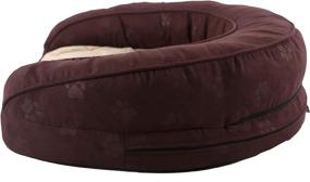 img 2 attached to 🐶 Deluxe Ortho Bolster Sleeper Pet Bed by K&amp;H PET PRODUCTS: Superior Comfort for Your Beloved Pet