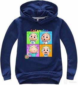 img 2 attached to Pnfly Childrens Printing Sweatshirts Pullover Apparel & Accessories Baby Boys - Clothing