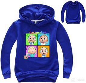 img 1 attached to Pnfly Childrens Printing Sweatshirts Pullover Apparel & Accessories Baby Boys - Clothing