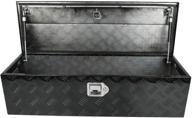 🔧 heavy duty aluminum pick up truck tool box: 39 x 13 x 10 inches - ideal for trailer storage логотип