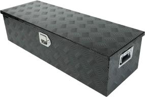 img 1 attached to 🔧 Heavy Duty Aluminum Pick Up Truck Tool Box: 39 x 13 x 10 Inches - Ideal for Trailer Storage