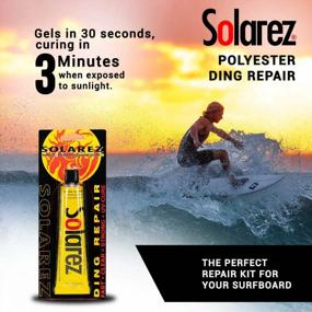 img 1 attached to 2 Oz Surfboard Repair Kit With Solarez UV Cure Polyester Ding Resin