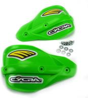 cycra classic enduro replacement shields green logo