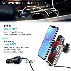 img 2 attached to Wireless Car Charger Car Electronics & Accessories -- Car Electronics Accessories