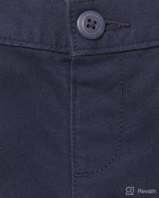 img 3 attached to 👖 2-Pack Chino Shorts for Toddler Girls at The Children's Place