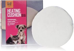 img 3 attached to Arf Pets Microwavable Pet Heating Pad: Self-Warming Cat Mat with Cozy Cover & Cushion Included