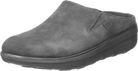 img 1 attached to Women'S Loaff Suede Clogs By FitFlop