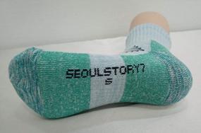 img 1 attached to Performance Low-Cut Cotton Socks For Women With Mid Cushioning - Ideal For Sports, Hiking And Athletic Activities By SEOULSTORY7
