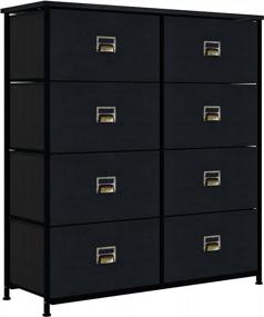 img 4 attached to Stylish And Practical: YITAHOME 8 Drawer Fabric Storage Tower For Bedroom, Living Room, And More