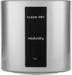 1200w commercial automatic infrared sensor hand dryers for bathrooms - noise reduction, surface mounted (grey) - mondundry logo