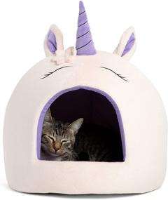 img 4 attached to 🏠 360-Degree Security Coverage Pet Huts by Sheri Novetly: Best Friends, Machine Washable, Ideal for Pets up to 15 lbs