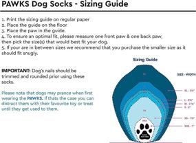 img 2 attached to 🧦 RC Pet Products Pawks Dog Socks: Ultimate Paw Protection and Grip