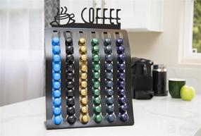 img 1 attached to ☕ Nespresso Coffee Pod Storage Rack - Holds 60 Capsules (Coffee pods Excluded. Compatible with Nespresso Capsules Only)