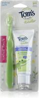 🦷 toms maine toddler toothpaste toothbrush: optimal oral care for little ones logo