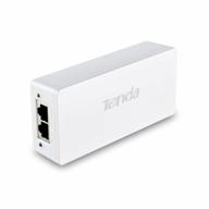 💡 tenda poe30g-at 30w gigabit ethernet poe+ injector adapter: efficiently powering and complying with 802.3at & 802.3af standards, in white logo