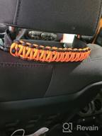 img 1 attached to 4 Pack JOYTUTUS Grab Handles For Jeep Wrangler & Gladiator 1997-2023 - 3 Straps Design, Black review by Mike Kies