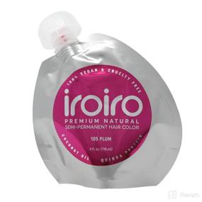 img 2 attached to IROIRO Premium Natural Semi Permanent Color Hair Care : Hair Coloring Products