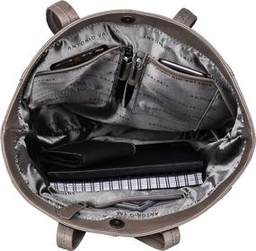 img 1 attached to Antonio Valeria Premium Leather Shoulder Women's Handbags & Wallets - Shoulder Bags