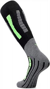 img 3 attached to Stay Warm And Cozy On The Slopes With High-Performance Merino Wool Ski Socks For Men, Women, And Kids!