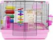 galapet hamster habitat: everything your dwarf hamster needs in one 18"x12.5"x13.5" cage logo