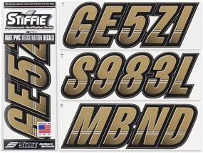 img 4 attached to Techtron Alpha Numeric Registration Identification Watercraft Exterior Accessories , Bumper Stickers, Decals & Magnets