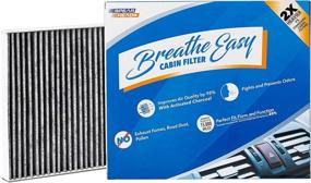img 4 attached to 🌬️ Enhance Air Quality with Spearhead Premium Breathe Easy Cabin Filter: Activated Carbon Technology for Extended Longevity (BE-668)