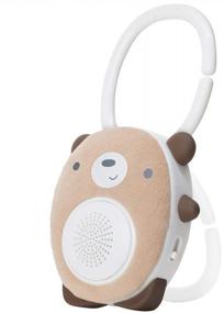 img 4 attached to Sleep Soundly With WavHello SoundBub: Brown Benji Bear White Noise Machine And Bluetooth Speaker For Babies