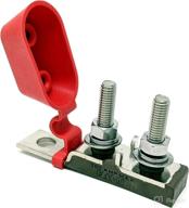 bay marine supply mrbf terminal fuse block - dual studs - compact mount for marine rated battery fuse (fuse not included) logo