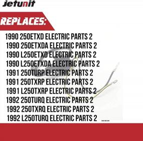 img 1 attached to Высокопроизводительная подвесная катушка зажигания Jetunit, совместимая с Yamaha 61A-85570-00-00 — идеально подходит для электрических систем зажигания мощностью 250, 225, 200 и 150 л.с.