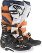 alpinestars enduro boots black orange logo