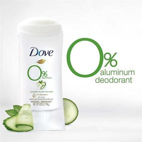 img 2 attached to 🥒 Dove Cucumber Green Aluminum Deodorant: Stay Fresh All Day with Natural Cooling Sensation