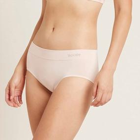 img 2 attached to Soft And Breathable Women'S Bamboo Viscose Midi Brief By Boody, Seamless Stretch Panties With Mid Rise - Eco-Friendly Bodywear