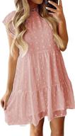 👗 ecrocoo women's summer ruffles dress - clothing for girls logo