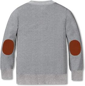 img 3 attached to 👦 Cotton Knitted Cardigan Sweater for Boys - Gioberti's Clothing Collection - Sweaters