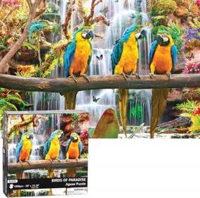 img 4 attached to BunMo Birds Of Paradise: 1000 Piece Jigsaw Puzzles For Adults - Ultimate Game Experience!