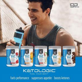img 3 attached to KetoLogic BHB, Apple & Pear Ketone Supplement, Suppresses Appetite, Increases Energy, Low Carb, Electrolytes, Beta-Hydroxybutyrate Salts 30 Servings