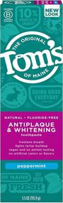 img 4 attached to 🌿 Toms Maine Fluoride Free Antiplaque Toothpaste: Ultimate Oral Care Solution