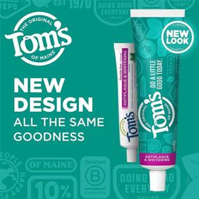 img 3 attached to 🌿 Toms Maine Fluoride Free Antiplaque Toothpaste: Ultimate Oral Care Solution