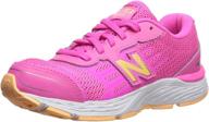 new balance running pigment velocity girls' shoes : athletic logo