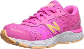img 4 attached to New Balance Running Pigment Velocity Girls' Shoes : Athletic