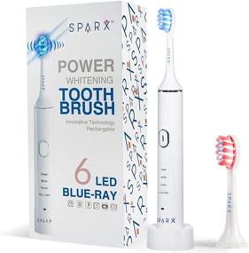 img 4 attached to Sparx Ultrasonic Toothbrush Electronic Rechargeable Oral Care
