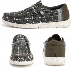 img 1 attached to Men'S Slip-On Loafers: Lightweight, Comfortable & Stylish Walking Shoes By SILENTCARE
