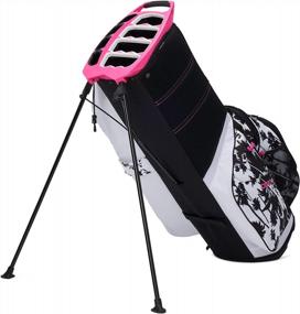 img 3 attached to OGIO 2022 Woode Hybrid 8 Stand Bag: Lightweight, Durable Golf Bag For The Course