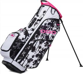 img 4 attached to OGIO 2022 Woode Hybrid 8 Stand Bag: Lightweight, Durable Golf Bag For The Course