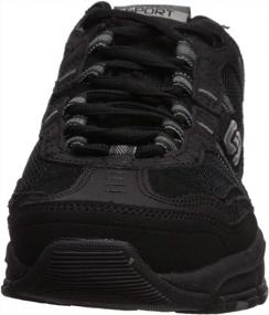 img 3 attached to Skechers Sport Vigor Memory Sneaker Men's Shoes - Fashionable and Trendy Sneakers