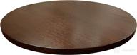 👑 crown mark 2721-lzssn 21" ferrara lazy susan, 21 inch round, espresso - enhanced for seo logo