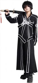 img 4 attached to Cos2Be SAO Anime Sword Art Online Kirito Cosplay Costume