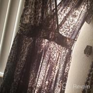 img 1 attached to Women'S Short Sleeve Bohemian Floral Maxi Dress With Pockets By MedeShe review by Dave Butler