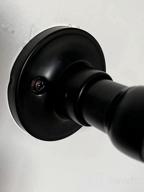 img 1 attached to Matte Black Left Hand Dummy Door Handle Lever By KNOBWELL - Single Sided For Closets review by Craig Pears